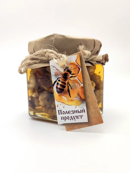 УпаковкаТУТ Бирка МЁД, 100 шт для медовых сладостей, 100 шт, фото 8