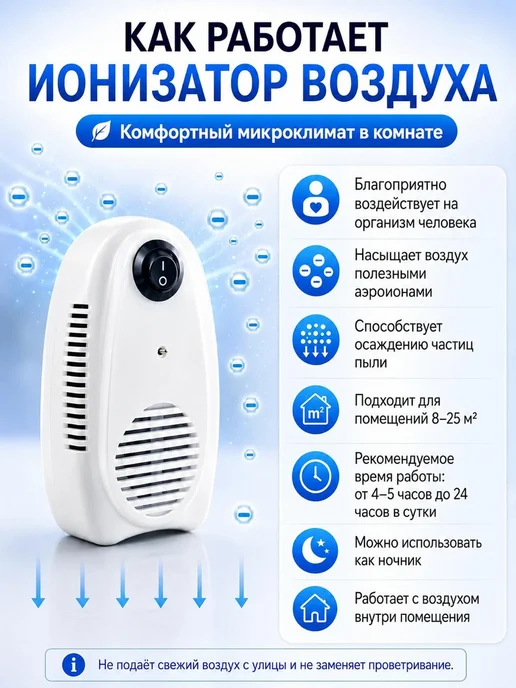 Biose Ионизатор воздуха "Ион-Эффект", вариант, фото 2