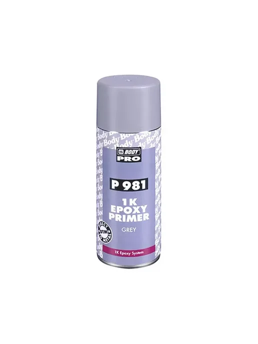 HB BODY Грунт BODY PRO P981 EPOXY PRIMER серый 0.4 л. BODY-P981-0.4, 400 мл, фото 2