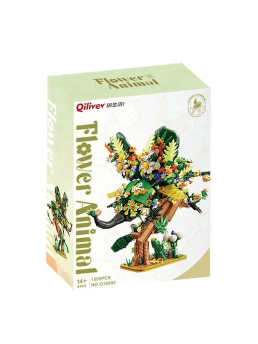 LEGO Конструктор Flower Animals - Жук-носорог, зеленый, фото 2