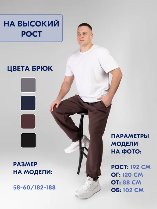 Alterra wear Штаны спортивные теплые, коричневый, фото 2