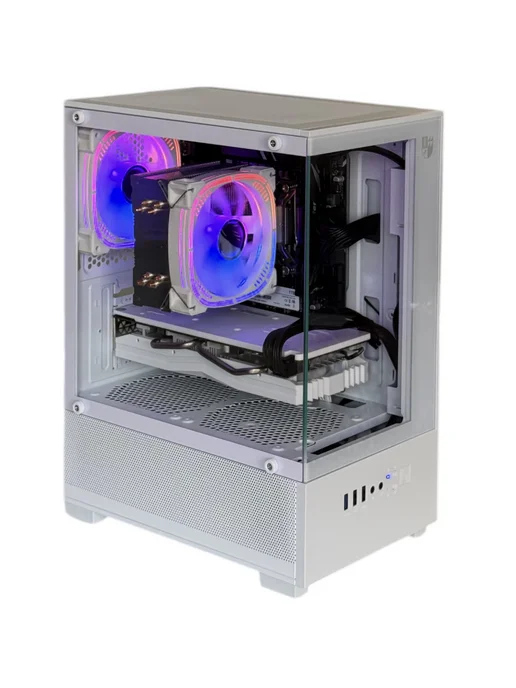Intel Мощный игровой компьютер с видеокартой RTX 3060, белый, фото 3