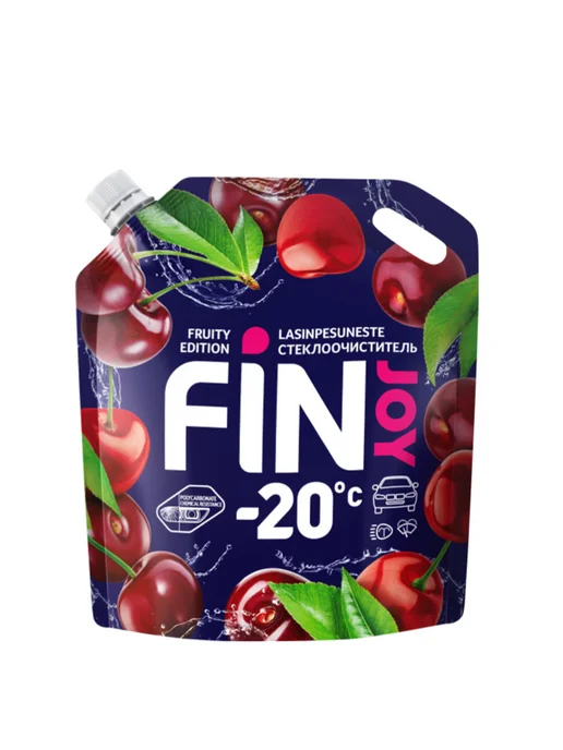 Finjoy Автоочиститель стёкол Cherry -20, 4 л, 4 л