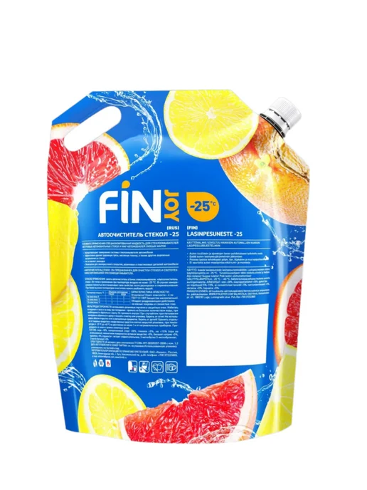 Finjoy Автоочиститель стёкол Fruity Edition Сitrus -25, 3 л, 3 л, фото 2