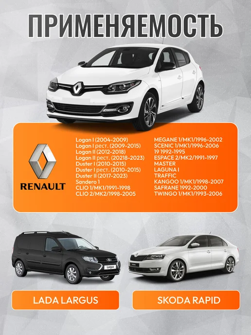 Привод-активатор замка крышки багажника и дверей Renault, вариант, фото 2