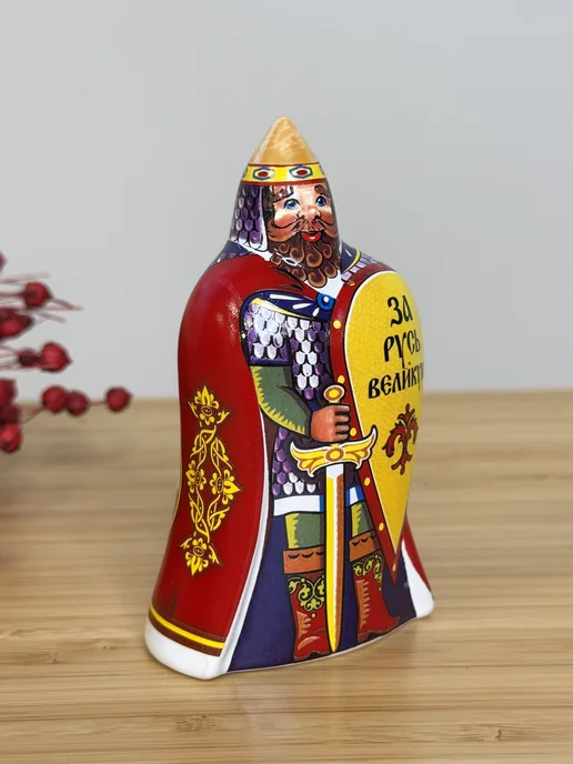 Керамика для души колокольчик "Машенька" 2 шт, желтый, фото 5