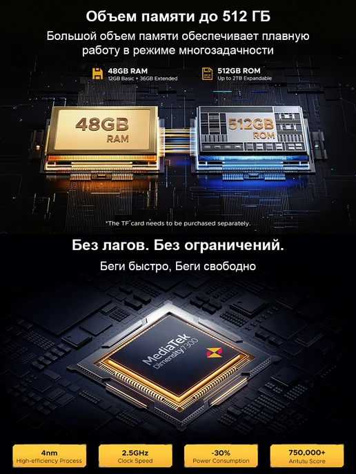 Смартфон DOOGEE Blade Gt 5g12 12/512 ГБ, серый, фото 5