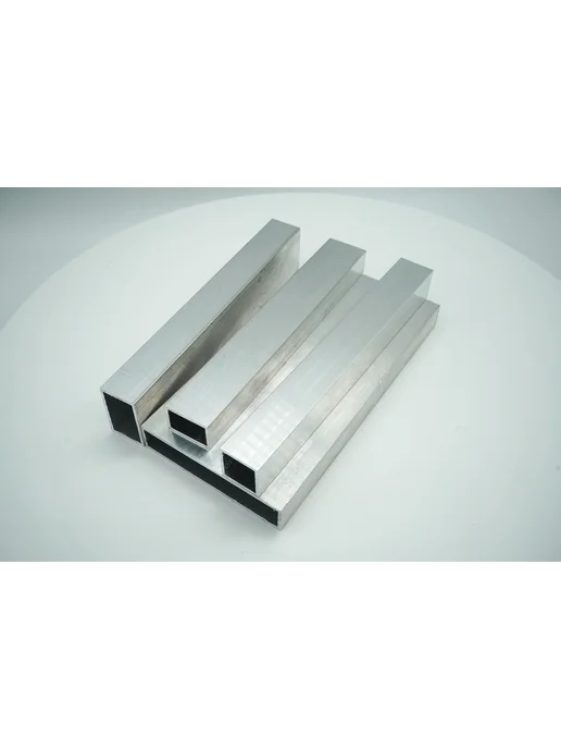 Донской алюминий Труба профильная прямоугольная 12x25x2, 500 мм, 12x25x2, фото 2