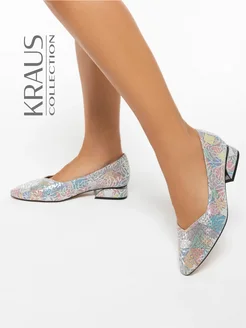 Туфли летние на низком каблуке KRAUS Collection 313153998 купить за 3 230 ₽ в интернет-магазине Wildberries