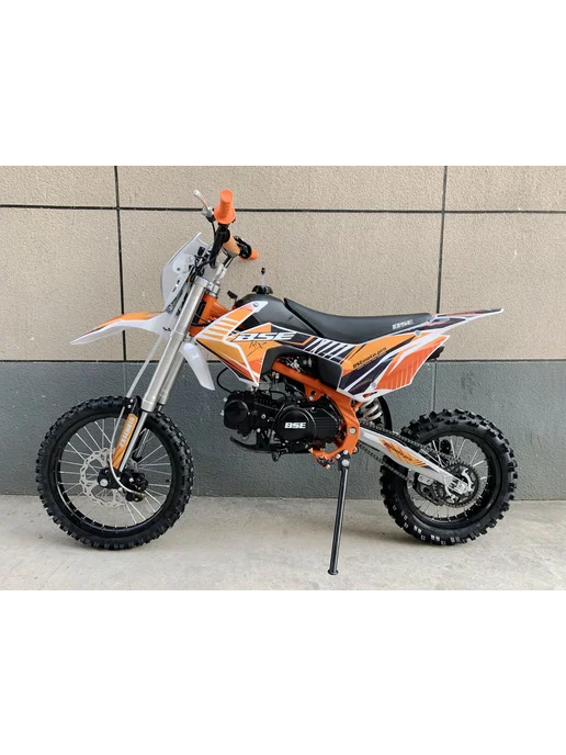 BSE Питбайк MX-125 17 14 Orange, оранжевый, фото 4