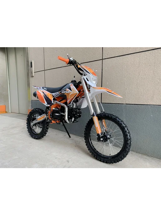 BSE Питбайк MX-125 17 14 Orange, оранжевый, фото 8