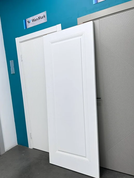 WanMark Дверь межкомнатная с коробкой 60 на 200, белый, фото 4