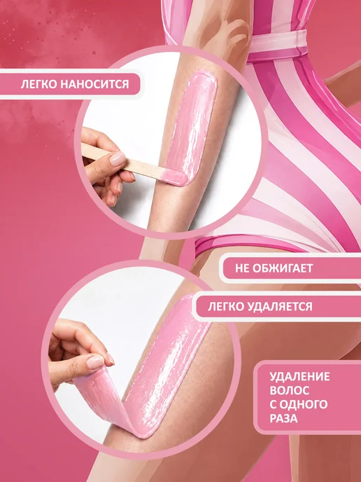 AnyWax Воск для депиляции Premium1000гр полимерный гранулы, 1 кг, фото 5