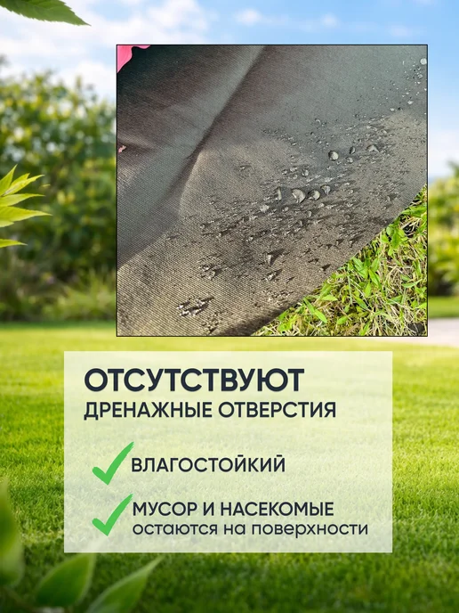 Процветание 37 Тент для бассейна 244 см, черный, фото 5