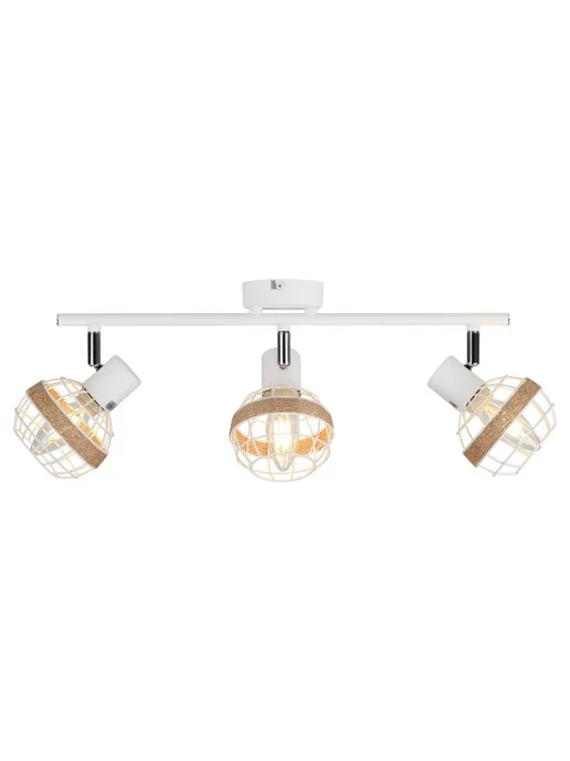 Rivoli Спот настенно - потолочный Е14 3 * 40 Вт Anselma, 3x40, 40 Вт, фото 4