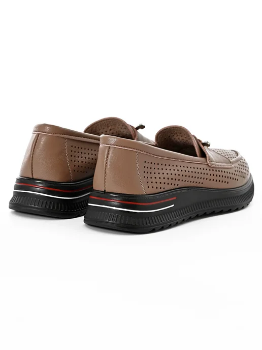 Hit Shoes мокасины женские на весну и лето, бежевый, фото 6