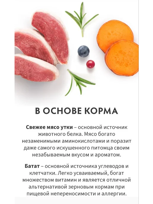 Сухой корм Grandorf' Малых Свежая для собак, утка, 1 кг, фото 5