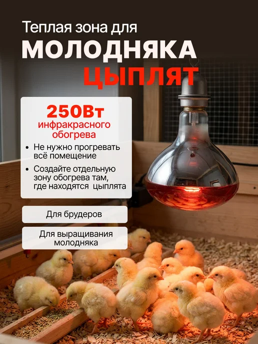 Magic Light Инфракрасная лампа набор 2*250вт, 2x250, фото 3