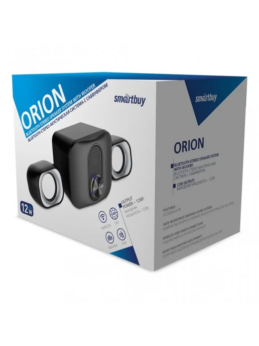 SmartBuy Колонки компьютерные Orion, черный, фото 3