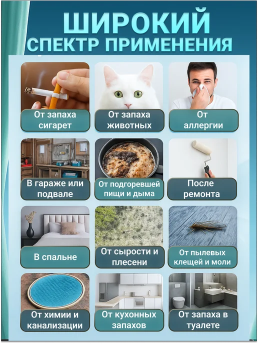 СУПЕР-ПЛЮС Очиститель воздуха Супер Плюс Био, зеленый, фото 2