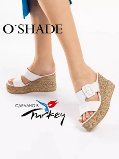 Сабо женские кожаные O`SHADE 313752476 купить за 4 839 ₽ в интернет-магазине Wildberries