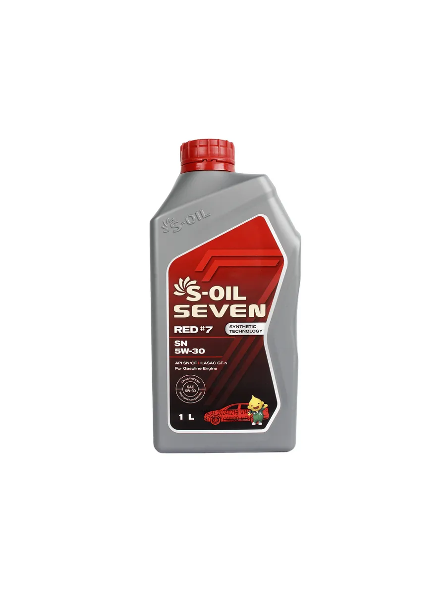 Масло моторное S-OIL SEVEN RED SN 5W30 1л
