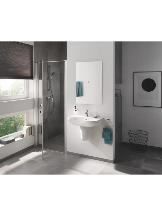 Grohe Полупьедестал Bau Ceramic, альпин-белый, белый, фото 5