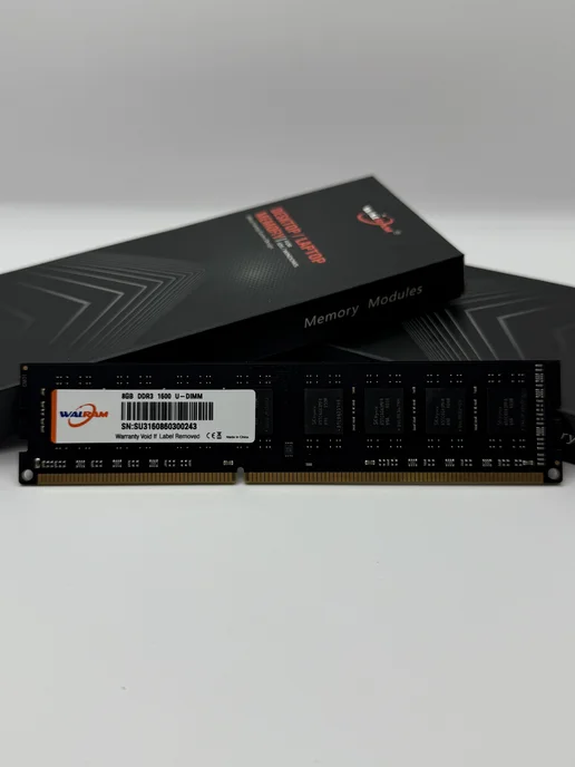 Walram Оперативная память DIMM DDR3 8GB 1600Mhz, чипы Hynix, 8 ГБ, фото 2
