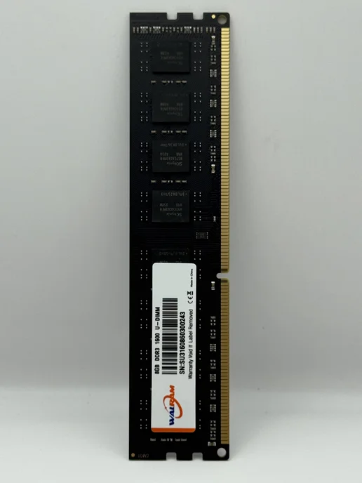 Walram Оперативная память DIMM DDR3 8GB 1600Mhz, чипы Hynix, 8 ГБ, фото 4