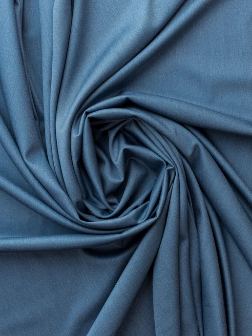 MDC Fabrics Ткань рубашечная для шитья и рукоделия, голубой, фото 3