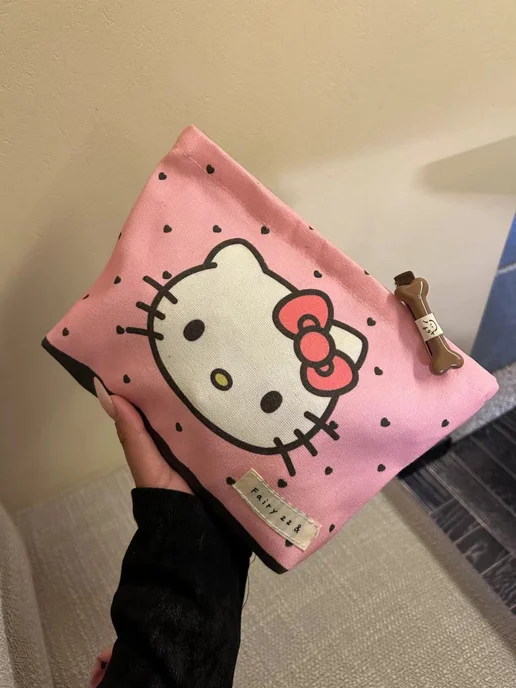 Starry Studio Косметичка розовая Hello Kitty, розовый