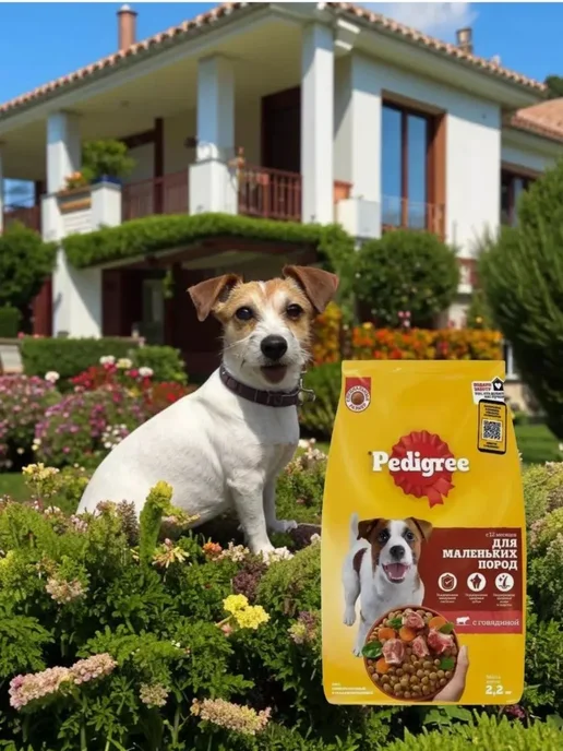 Сухой корм PEDIGREE Педигри для собак, мелкие, говядина, 13 кг, фото 3