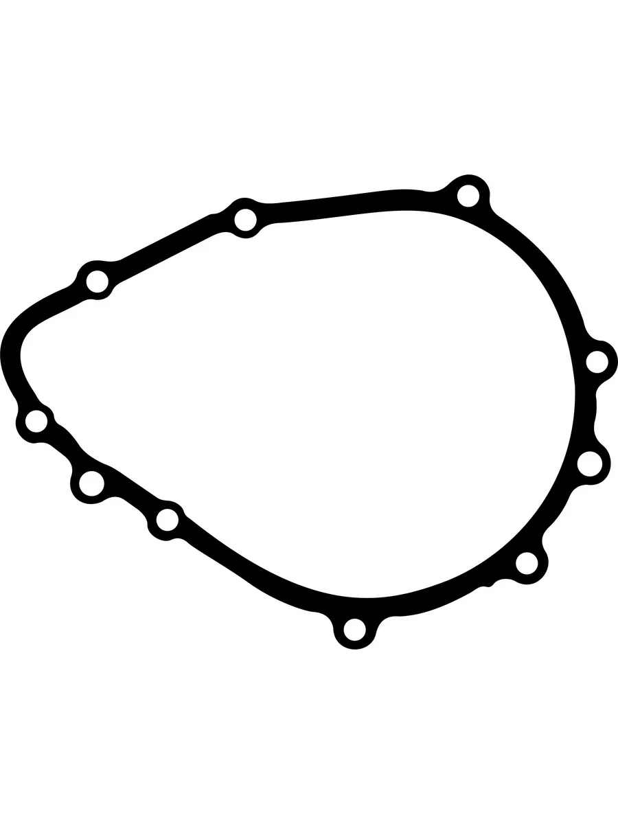 Прокладка крышки генератора для мото Kawasaki ZX600, ZX636