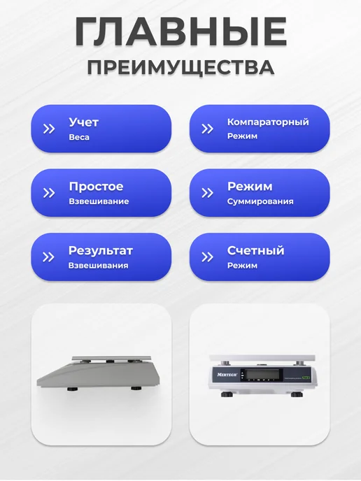Mertech Весы электронные торговые настольные 326 AF-32.5 «Cube» DD, вариант, фото 2