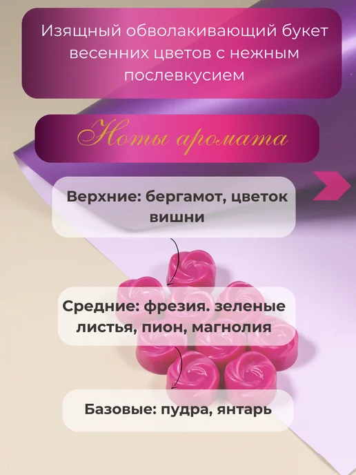 Хольмгардъ Саше ароматическое для белья в шкаф, розовый, фото 3