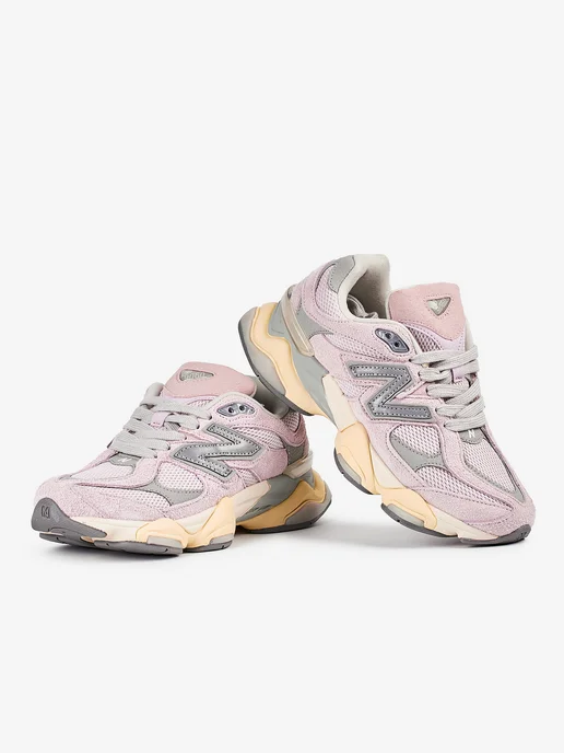 New Balance Кроссовки NB спортивные модные 9060 на тренировку, розовый, фото 3