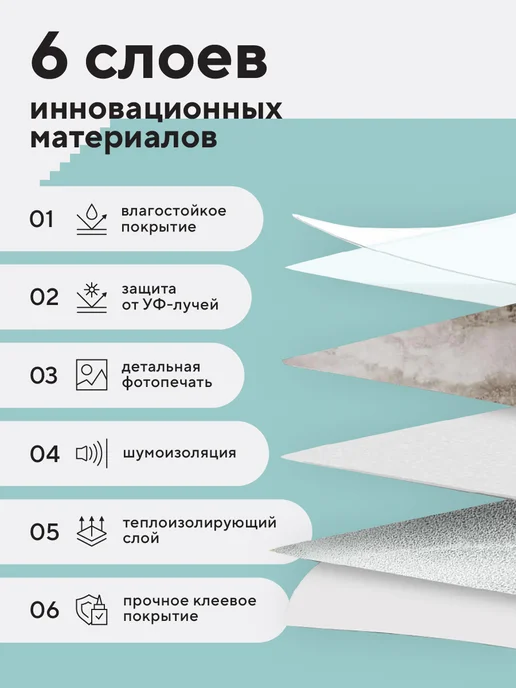 Conflate Панели самоклеящиеся для стен и полов, 30x30 см, 20 шт, 30x30 см, 20 шт, фото 2