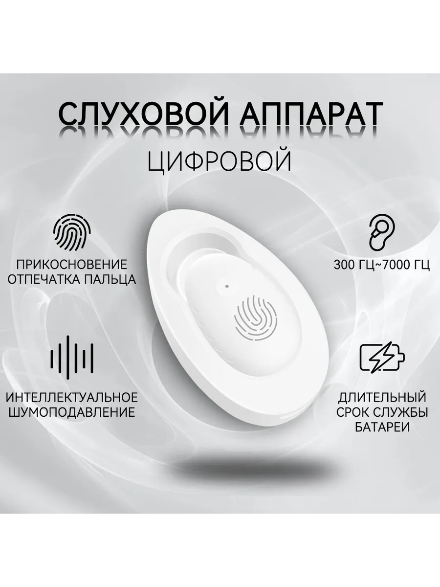 Цифровой Слуховой аппарат Снижение уровня шума