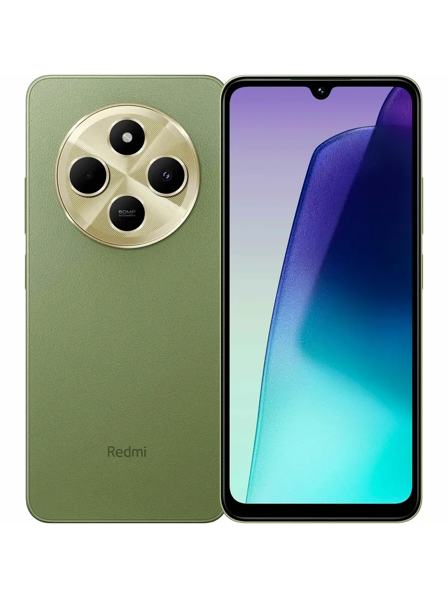 Смартфон Redmi 14C 4 128 ГБ Green Xiaomi 314313019 купить за 13 265 ₽ в интернет‑магазине Wildberries