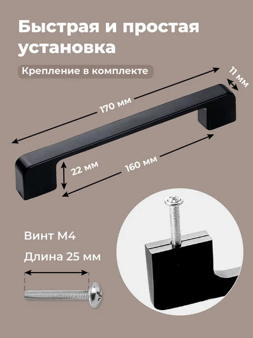 Birdhouse Ручки для мебели на кухню металлические 10 шт, 10 шт, фото 2