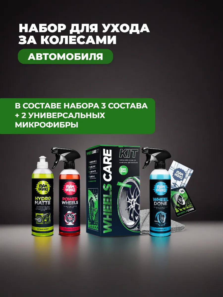 Набор для ухода за колесами Wheels Care Kit