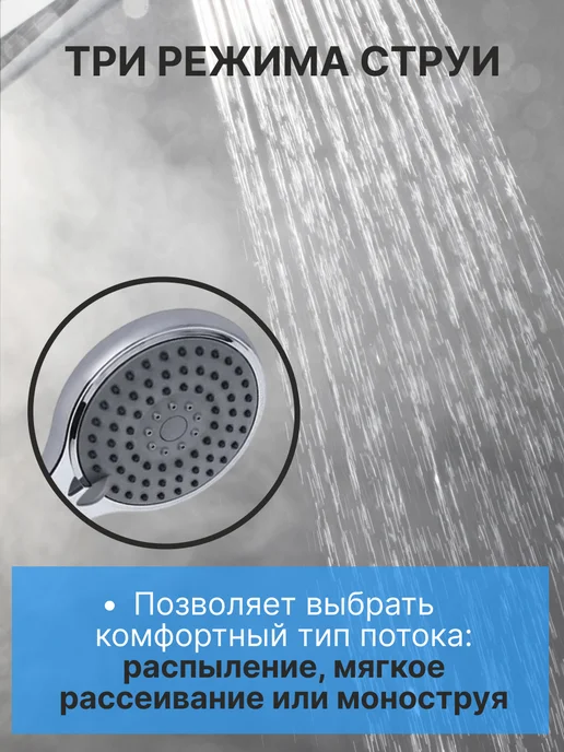 a-five Лейка для душа A5-017, серый, фото 3