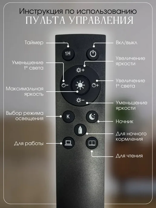 Trona Light Торшер напольный с абажуром с пультом, белый, фото 8