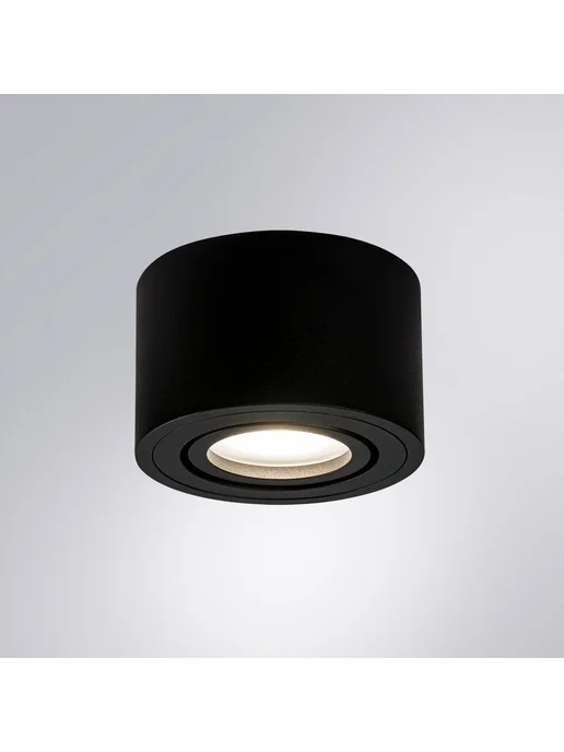 Arte Lamp Точечный накладной светильник UNITO A0550PL-1BK, черный, фото 5