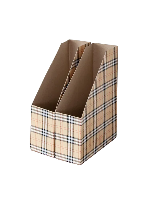 Cartonnage Органайзер лоток для бумаг, набор 2 шт, «Клетка», 2 шт, фото 7