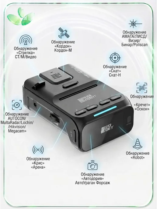 SILVERSTONE F1 Радар-детектор Doppler PRO Wi-Fi, вариант, фото 3