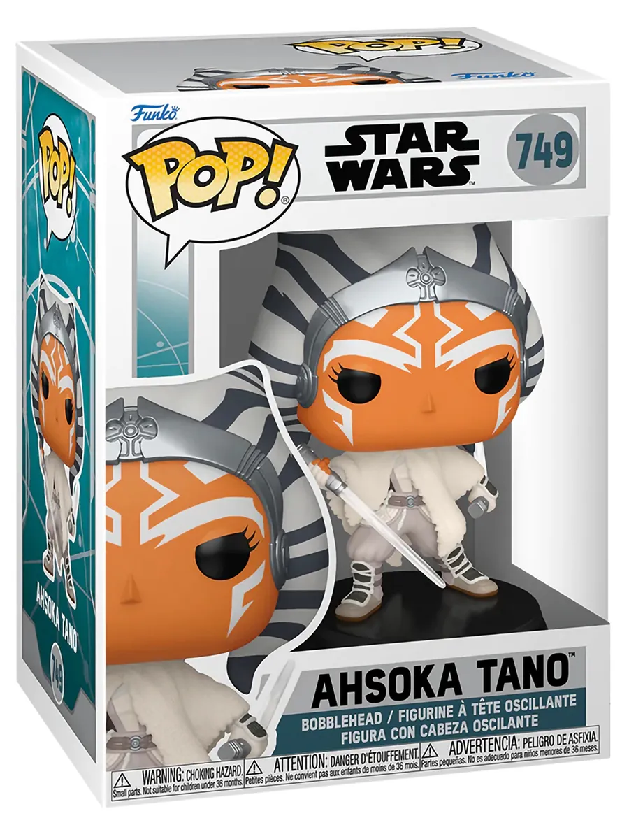 Фигурка Funko POP! башкотряс Star Wars Асока S3 Асока Тано