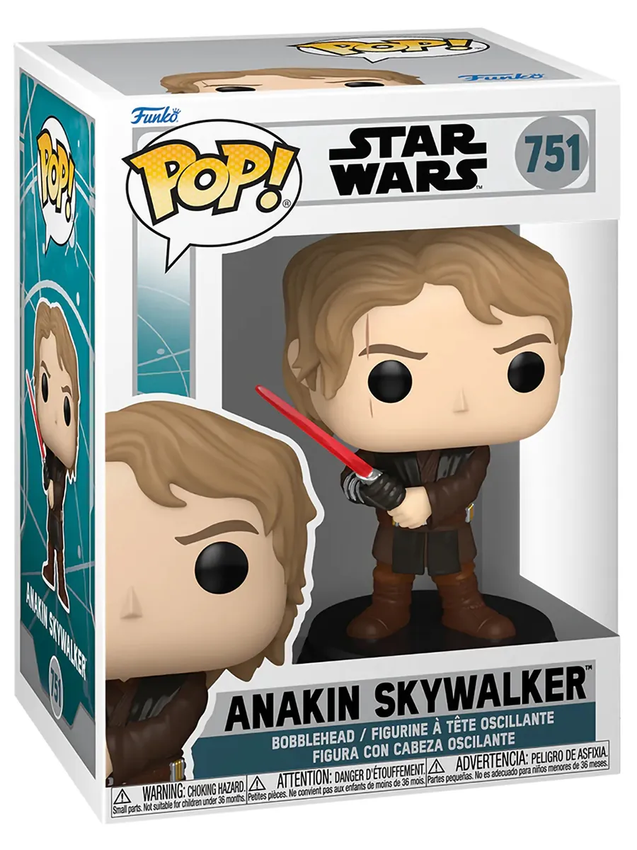 Фигурка Funko POP башкотряс Star Wars Асока Энакин Скайуокер