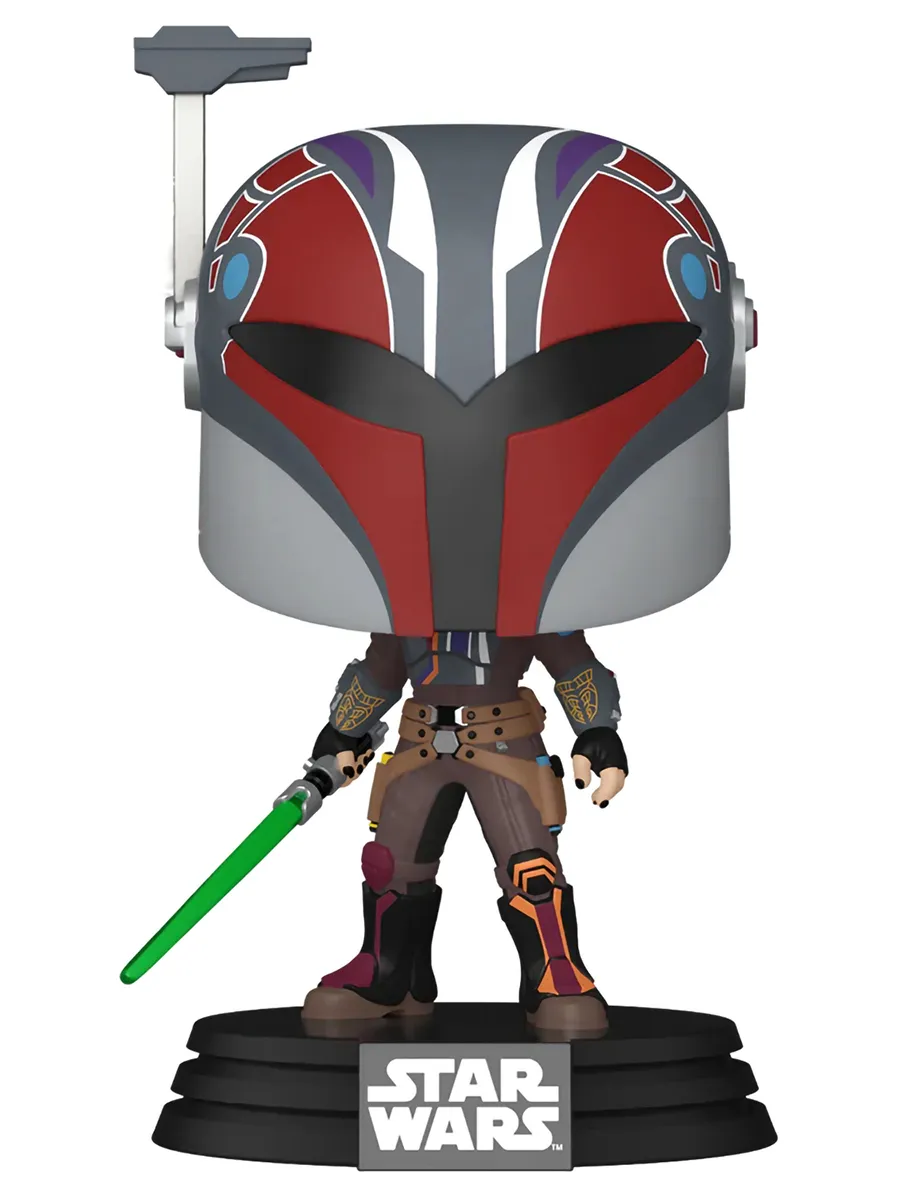 Фигурка Funko POP! башкотряс Star Wars Асока S3 Сабин Врен