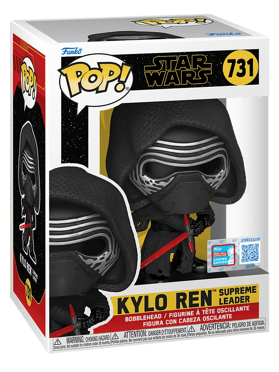 Фигурка Funko POP! башкотряс Star Wars Кайло Рен NYCC24